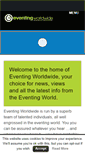 Mobile Screenshot of eventingworldwide.com